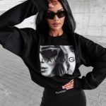 Bluza damska oversize MODESTO OLAVOGA czarna