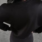 Bluza damska oversize MODESTO OLAVOGA czarna