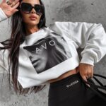 Bluza damska oversize MODESTO OLAVOGA ecru