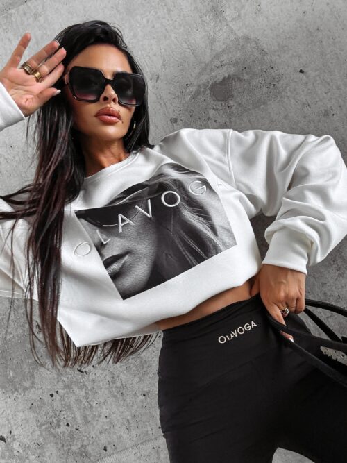 Bluza damska oversize MODESTO OLAVOGA ecru