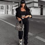 Spodnie dresowe damskie EVOLVE OLAVOGA czarne