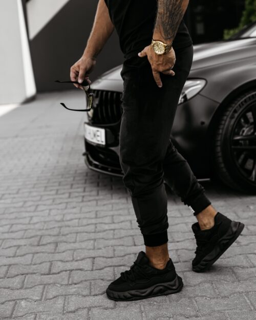 Spodnie sportowe męskie OCCONE OLAVOGA czarne