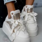 Buty sportowe Madam Toppi beżowe