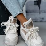 Buty sportowe Madam Toppi beżowe