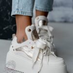 Buty sportowe Madam Toppi beżowe