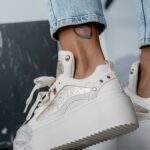 Buty sportowe Madam Toppi beżowe