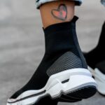 Botki skarpety Madam Rapido czarne