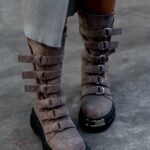 Workery z klamrami Rock Intrygo mocca