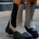 Botki motocyklowe Rock Mrok khaki