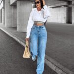 Koszula elegancka krótka SABELLA OLAVOGA biała