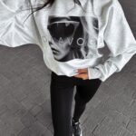 Bluza damska oversize MODESTO OLAVOGA szara