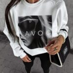 Bluza damska oversize MODESTO OLAVOGA ecru