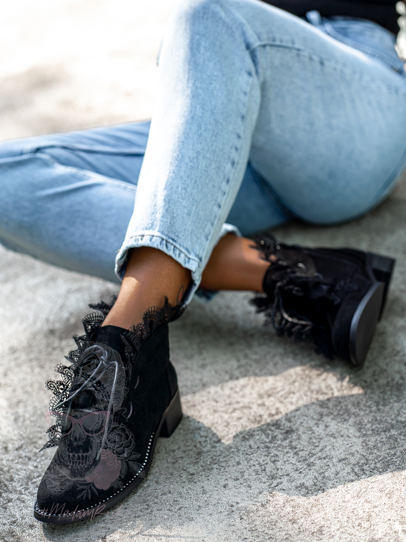 Botki sztyblety Madam Lilir czarne Botki sztyblety Madam Lilir czarne