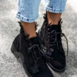 Botki sztyblety Madam Lilir czarne