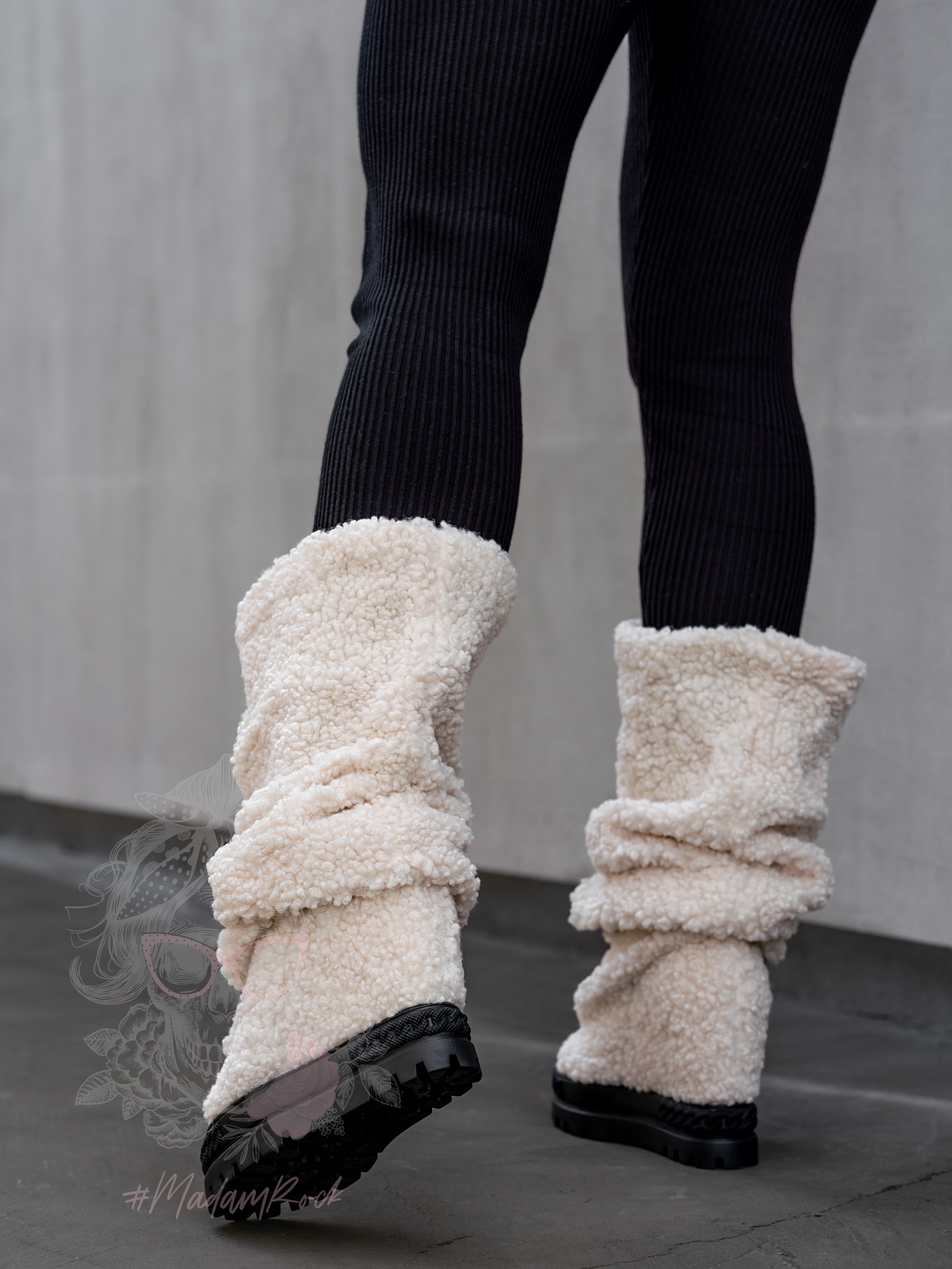 Botki śniegowce Rock Icolo czarne