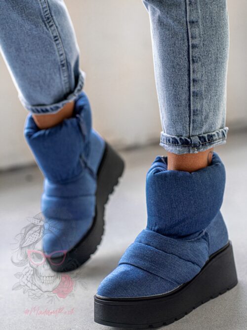 Botki koturny Madam Bambi jeans