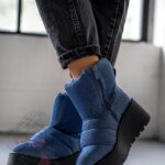 Botki koturny Madam Bambi jeans