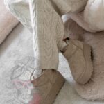 Śniegowce zamszowe Madam Wobbi II beżowe