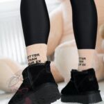 Śniegowce naturalne Madam Molly czarne