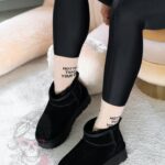 Śniegowce naturalne Madam Molly czarne