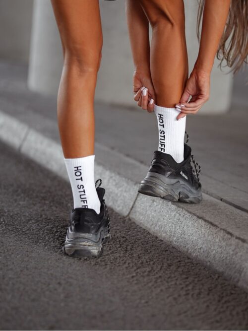 Skarpetki bawełniane HOT STUFF białe