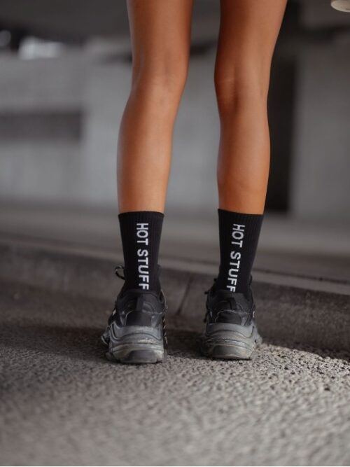 Skarpetki bawełniane HOT STUFF czarne