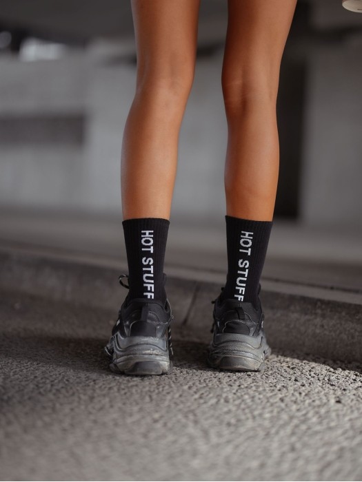 Skarpetki bawełniane HOT STUFF czarne
