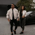 Kurtka męska bomberka BASEBALL MEN OLAVOGA beżowa