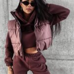 Kamizelka sportowa CROWN OLAVOGA brązowa