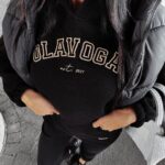 Dres damski ocieplany HONESTY OLAVOGA czarny