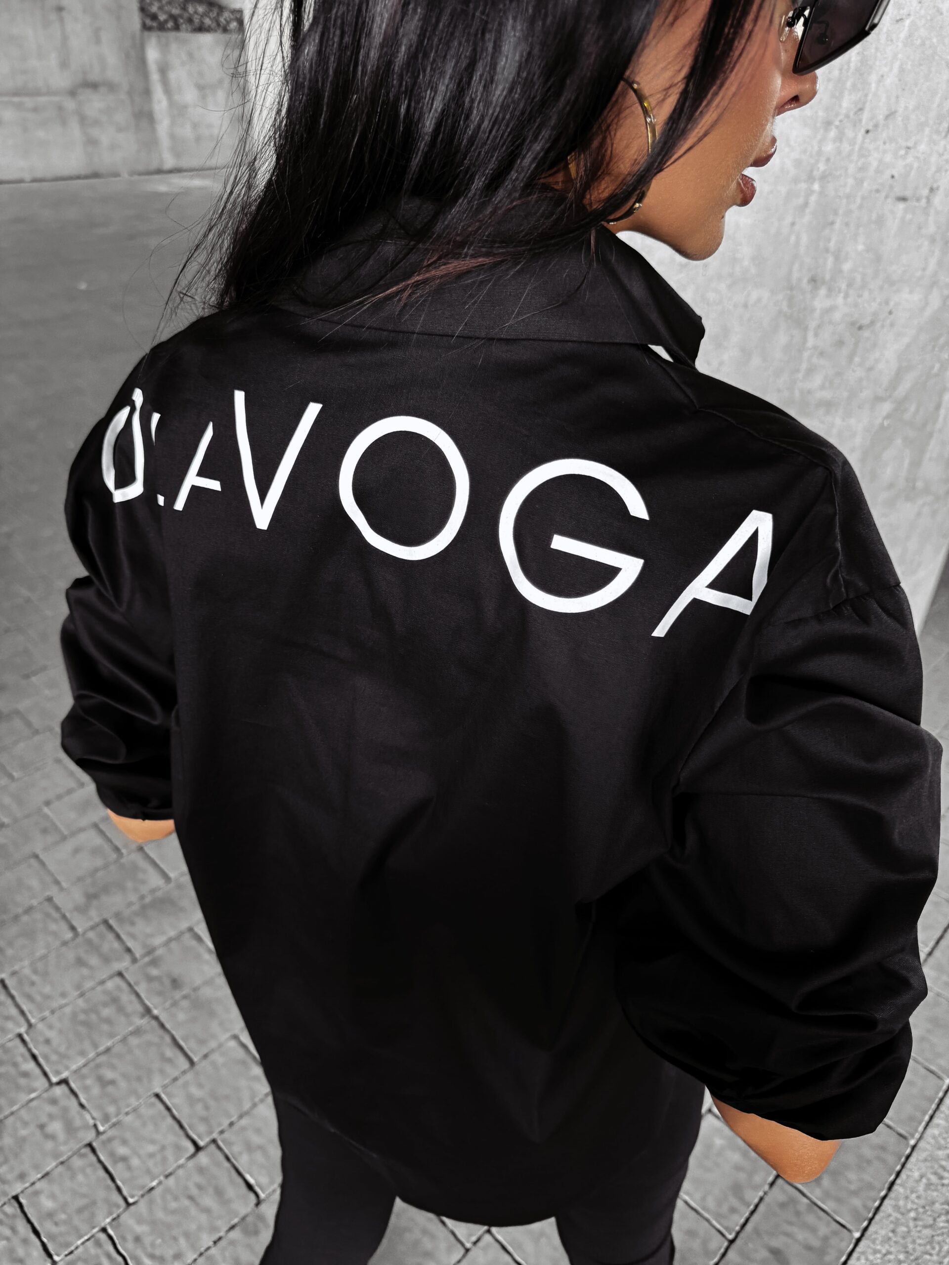 Koszula oversize ALOE OLAVOGA czarna