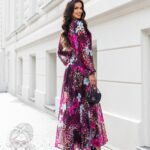 Kombinezon NB Flopans panterka róż