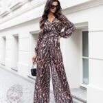 Kombinezon NB Durego w panterę brązowy