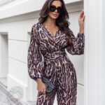 Kombinezon NB Durego w panterę brązowy