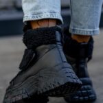 Botki z barankiem Madam Dobbs czarne