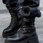 Workery militarne Rock Tikero czarne