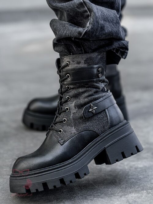 Workery militarne Rock Tikero czarne