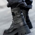 Workery militarne Rock Tikero czarne