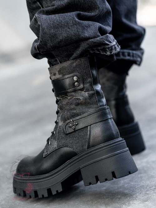 Workery militarne Rock Tikero czarne