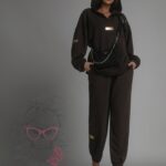 Komplet dresowy Laki Obedo brąz