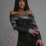 Bluzka mgiełka Sippo szara