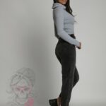 Sweterek moherowy Alija szary