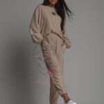 Komplet sweterkowy Cossy beżowy