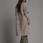 Płaszcz elegancki Matius beżowy