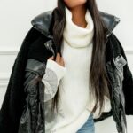 Sweter golf oversize Haat Biały