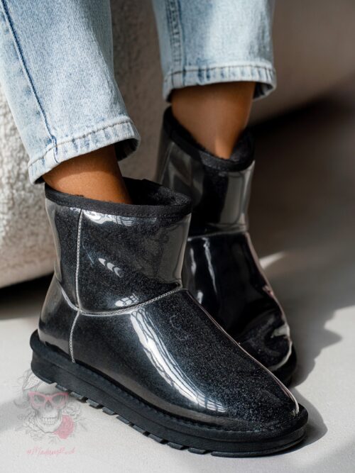 Śniegowce transparentne Madam Mount czarne