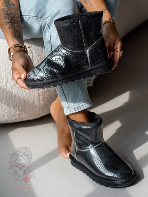 Śniegowce transparentne Madam Mount czarne