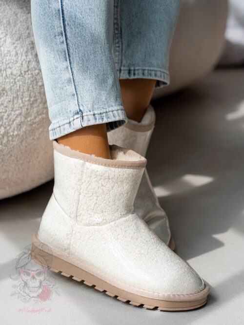 Śniegowce transparentne Madam Mount beżowe