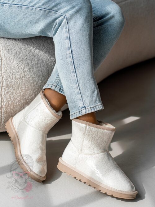 Śniegowce transparentne Madam Mount beżowe