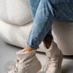 Śniegowce Madam Fiffo beżowe